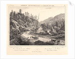Road and Bridge over the Mohawk River, ca. 1830-1840 by F. Jacques Milbert