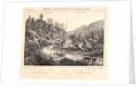 Road and Bridge over the Mohawk River, ca. 1830-1840 by F. Jacques Milbert