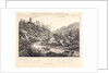 Road and Bridge over the Mohawk River, ca. 1830-1840 by F. Jacques Milbert
