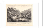 Road and Bridge over the Mohawk River, ca. 1830-1840 by F. Jacques Milbert