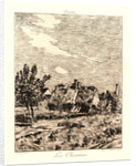 Thatched Houses (Les Chaumes), ca. 1865-1885 by Jean Charles Cazin