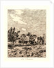 Thatched Houses (Les Chaumes), ca. 1865-1885 by Jean Charles Cazin