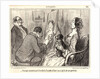 Puisque maintenant il est de la famille.., 1856 by Honoré Daumier