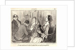 Puisque maintenant il est de la famille.., 1856 by Honoré Daumier