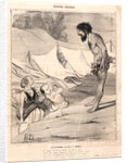 Présentation d'Ulysse a Nausica, 1842 by Honoré Daumier