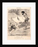 Présentation d'Ulysse a Nausica, 1842 by Honoré Daumier