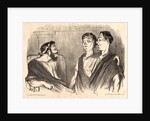 Héraclius, 1851 by Honoré Daumier