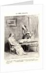 Repoussée comme candidate à l'assemblée nationale.., 1849 by Honoré Daumier