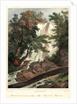 Falls on the Flint River, ca. 1827-1828 by Louis-Pierre-Alphonse Bichebois