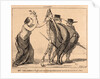 MMrs. Cobden, Gladstone et Brigth... sic, 1856 by Honoré Daumier