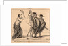 MMrs. Cobden, Gladstone et Brigth... sic, 1856 by Honoré Daumier