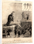 L'Hôtel des Haricots, 1843 by Honoré Daumier