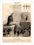 L'Hôtel des Haricots, 1843 by Honoré Daumier