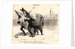 Air connu—Oh! Richard, oh! mon roi.., 1851 by Honoré Daumier