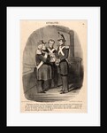 Expliquez-moi-donc, monsieur Badoulard.., 1851 by Honoré Daumier