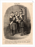 Expliquez-moi-donc, monsieur Badoulard.., 1851 by Honoré Daumier