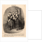 Expliquez-moi-donc, monsieur Badoulard.., 1851 by Honoré Daumier