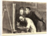 Avant le Salon.—Peintres et Bourgeois.—La dernier main, 1862 by C. Maurand