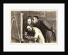 Avant le Salon.—Peintres et Bourgeois.—La dernier main, 1862 by C. Maurand