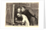 Avant le Salon.—Peintres et Bourgeois.—La dernier main, 1862 by C. Maurand