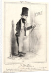 Le Petit Clerc, 1835 by Honoré Daumier