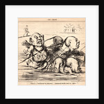 Ceux-ci s'intitulent les braves.., 1859 by Honoré Daumier