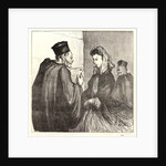 An Adulterous Affair by Honoré Daumier