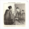 An Adulterous Affair by Honoré Daumier