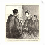 An Adulterous Affair by Honoré Daumier