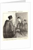 An Adulterous Affair by Honoré Daumier