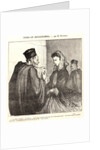 An Adulterous Affair by Honoré Daumier