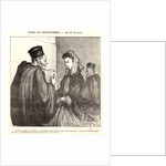 An Adulterous Affair by Honoré Daumier