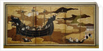 Arrival of a Portuguese ship by Anonymous