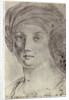 His Wife's Portrait by Anonymous