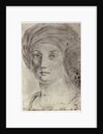 His Wife's Portrait by Anonymous