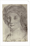 His Wife's Portrait by Anonymous