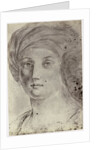 His Wife's Portrait by Anonymous