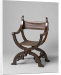Folding X-chair by Anonymous