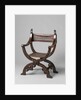 Folding X-chair by Anonymous