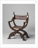 Folding X-chair by Anonymous