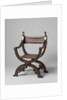 Folding X-chair by Anonymous