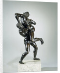 Hercules and Antaeus by Follower of Giambologna