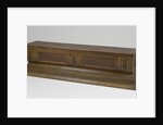 Bank of walnut with interior of poplar wood by Anonymous