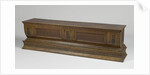 Bank of walnut with interior of poplar wood by Anonymous