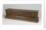 Bank of walnut with interior of poplar wood by Anonymous
