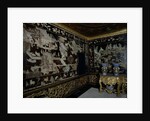 Woodwork in Chinese lacquer, from the palace of the Frisian town holders by Anonymous