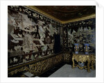 Woodwork in Chinese lacquer, from the palace of the Frisian town holders by Anonymous
