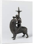 Candlestick Samson and the Lion by Anonymous