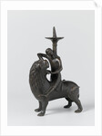 Candlestick Samson and the Lion by Anonymous