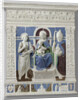 Altarpiece with the Virgin and Child Enthroned entre Saint Jerome and Saint Nicholas of Myra by Anonymous